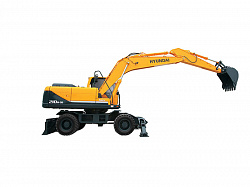 Колесный экскаватор Hyundai R210W-9S